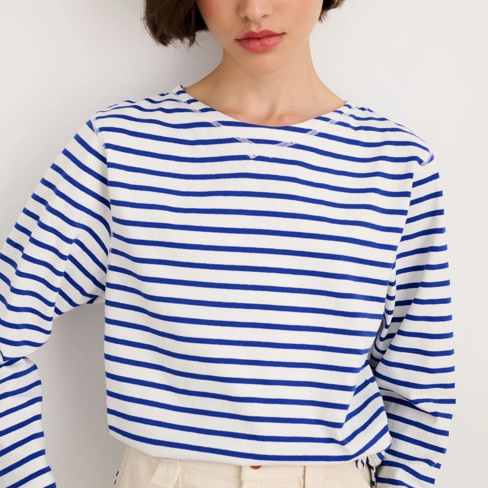 NWT Alex Mill Lakeside Stripe Tee Long Sleeve T-Shirt